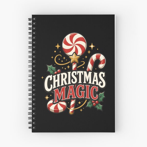 Item preview, Christmas Magic Candy Cane and Peppermint Christmas Design designed and sold by OliviaHayesArt.