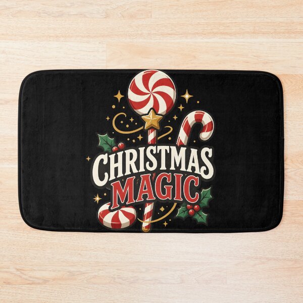 Item preview, Christmas Magic Candy Cane and Peppermint Christmas Design designed and sold by OliviaHayesArt.