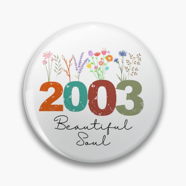 Item preview, 2003 Floral Beautiful Soul Birthday Design designed and sold by FlareCraftStudio.