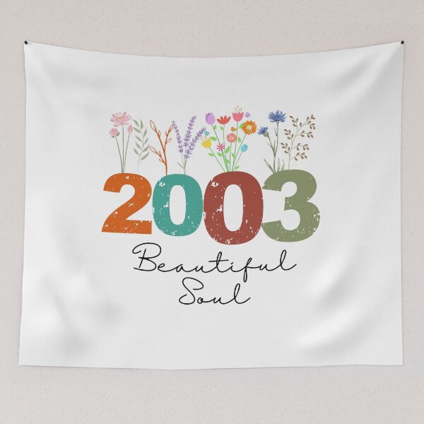 Item preview, 2003 Floral Beautiful Soul Birthday Design designed and sold by FlareCraftStudio.