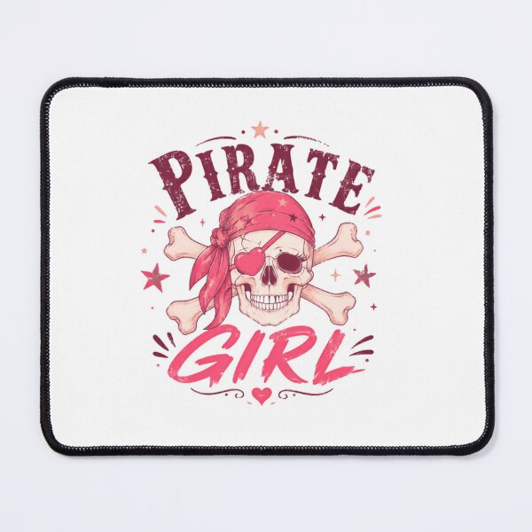 Item preview, Pirate Girl Skull Female Adventure designed and sold by SkeletonsDanger.