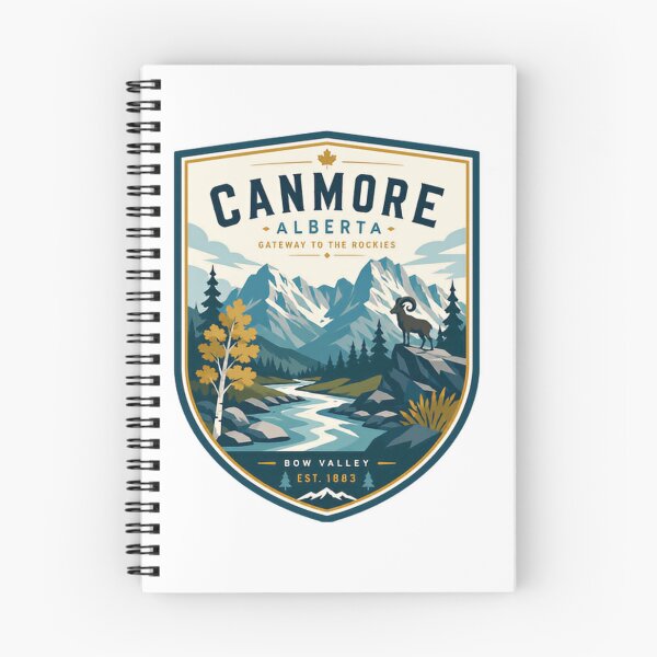 Item preview, Canmore Alberta Gateway To The Rockies Bow Valley Est. 1883 Canadian Mountain Travel Souvenir designed and sold by Simsimah26Parks.