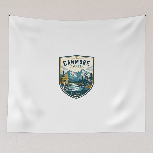 Item preview, Canmore Alberta Gateway To The Rockies Bow Valley Est. 1883 Canadian Mountain Travel Souvenir designed and sold by Simsimah26Parks.