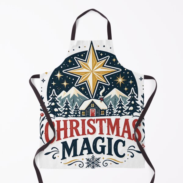 Item preview, Christmas Magic Nordic Scandinavian Christmas Design designed and sold by OliviaHayesArt.