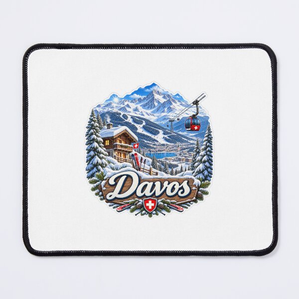 Item preview, Davos, Switzerland, Mountains designed and sold by M4nulas.