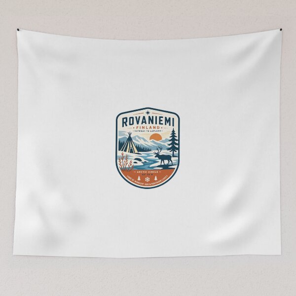 Item preview, Rovaniemi Finland Gateway To Lapland Arctic Circle Land Of Midnight Sun & Northern Lights Traveler Souvenir designed and sold by Simsimah26Parks.