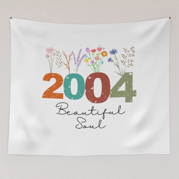 Item preview, 2004 Floral Beautiful Soul Birthday Design designed and sold by FlareCraftStudio.