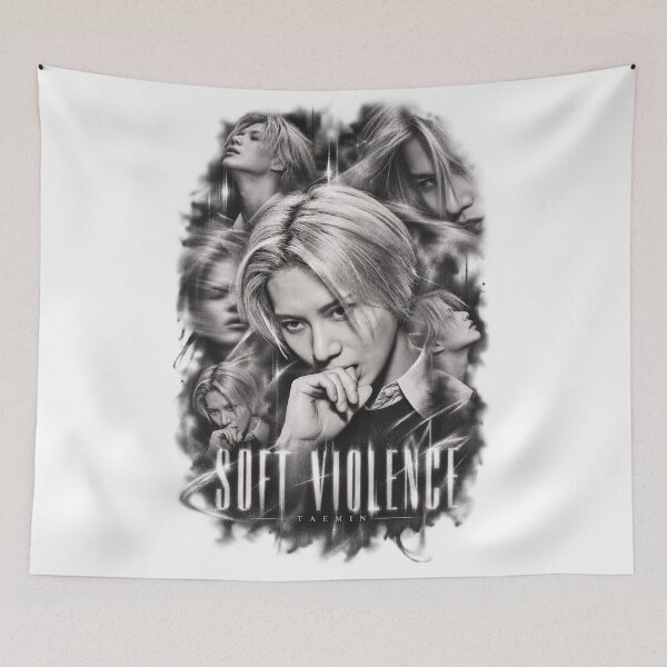 Item preview, Taemin Soft Violence Ultimate Monochrome Solo Graphic | Fan Collection designed and sold by Valeree Store.