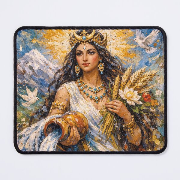 Item preview, Anahita Painting – Persian Goddess of Water, Fertility & Beauty designed and sold by GalleryKauffeld.
