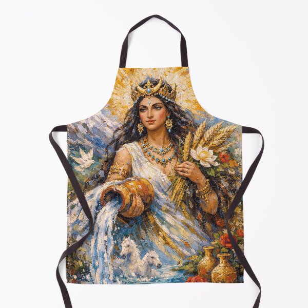 Item preview, Anahita Painting – Persian Goddess of Water, Fertility & Beauty designed and sold by GalleryKauffeld.