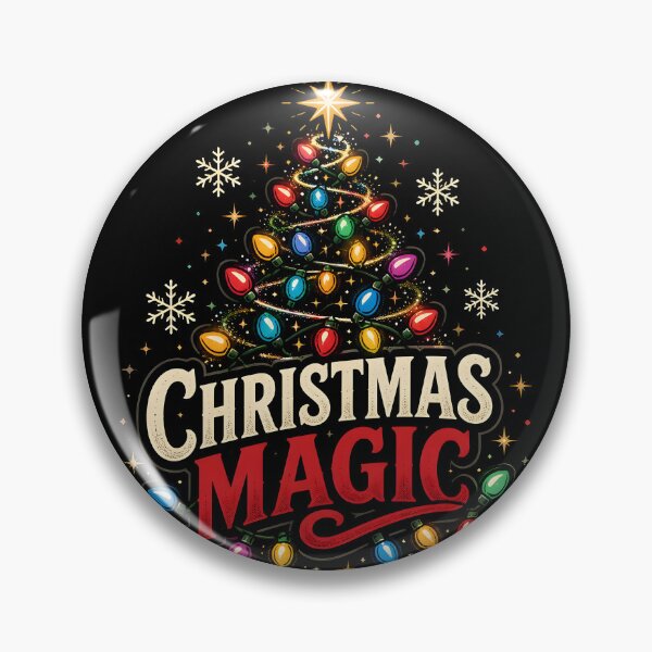 Item preview, Christmas Magic Christmas Lights Pattern Christmas Design designed and sold by OliviaHayesArt.