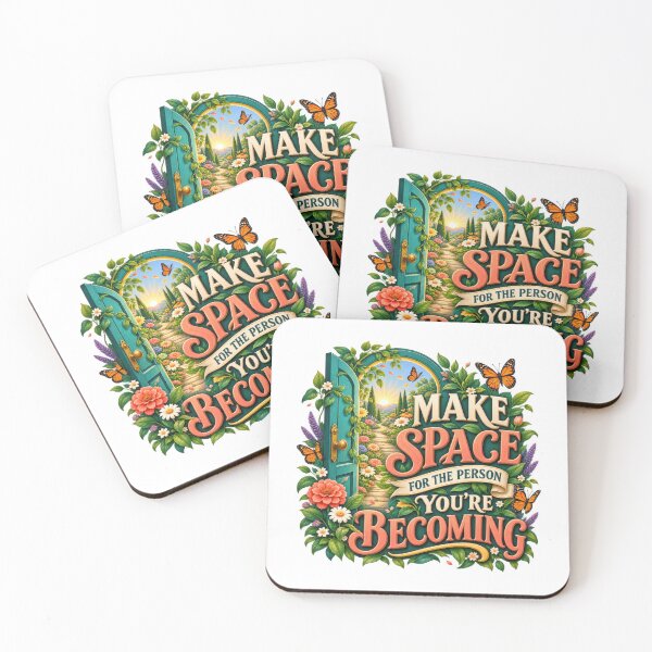 Item preview, Make Space for the Person You’re Becoming designed and sold by Mosslume Studio.