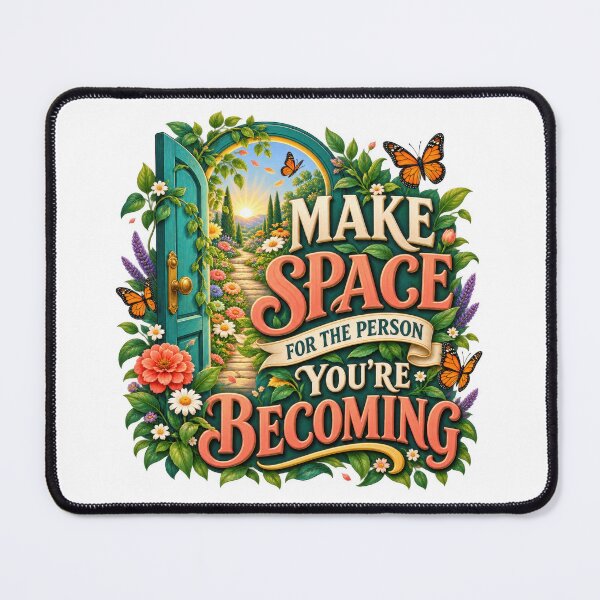 Item preview, Make Space for the Person You’re Becoming designed and sold by Mosslume Studio.