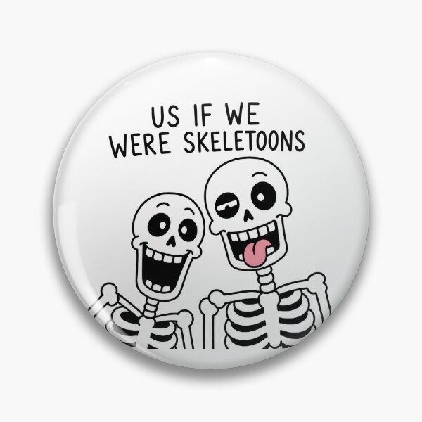 Item preview, Us If We Were Skeletons Halloween designed and sold by MonkiFlipp.