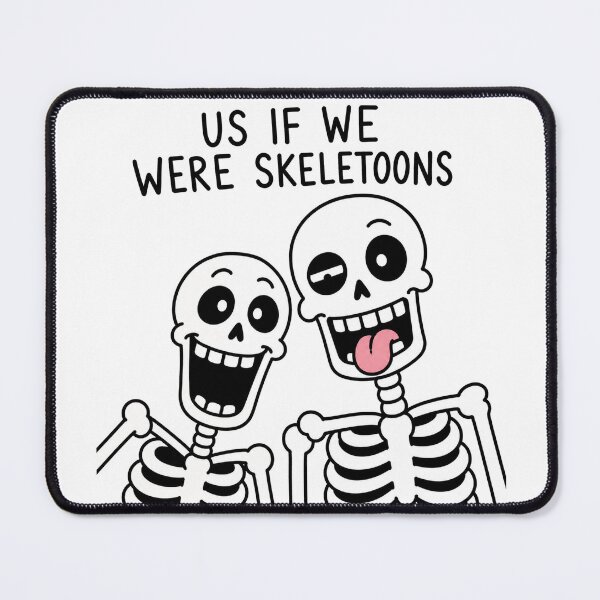 Item preview, Us If We Were Skeletons Halloween designed and sold by MonkiFlipp.