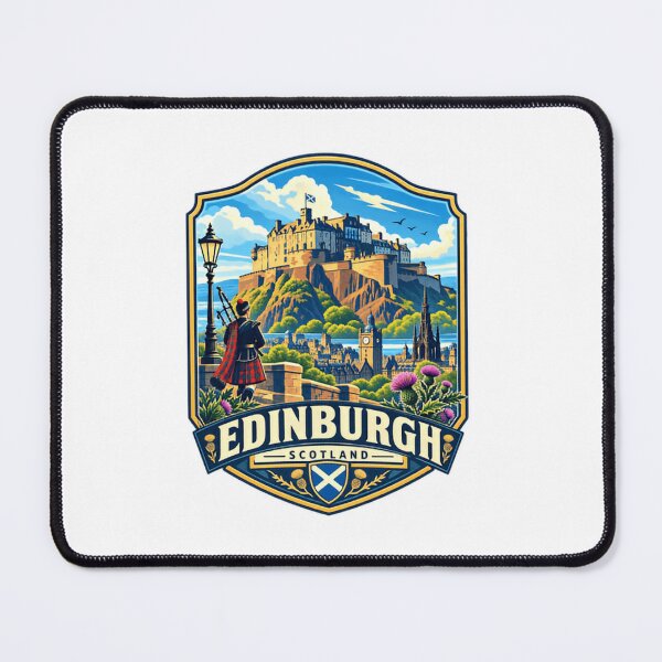 Item preview, Edinburgh Scotland Travel Vacation Souvenir Travelers Castle City Trip designed and sold by Simsimah26Parks.