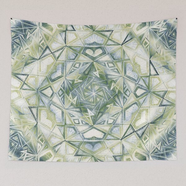 Item preview, Green Fractal World  designed and sold by Cveti Dinkova.