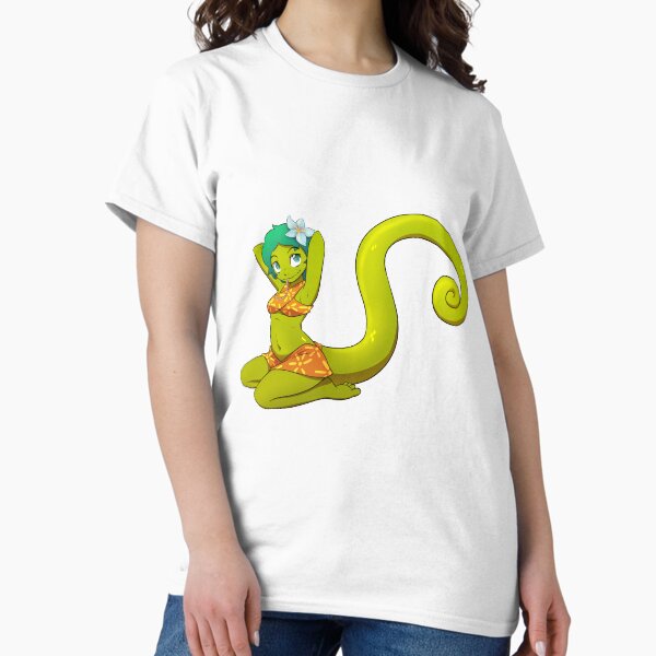 Summer chameleon girl Classic T-Shirt