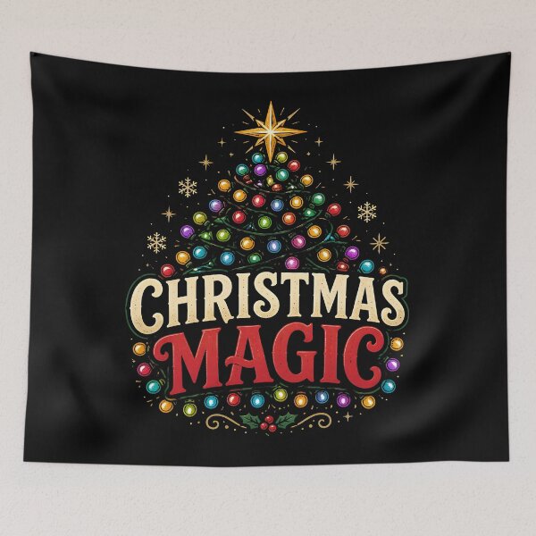 Item preview, Christmas Magic Lights designed and sold by OliviaHayesArt.