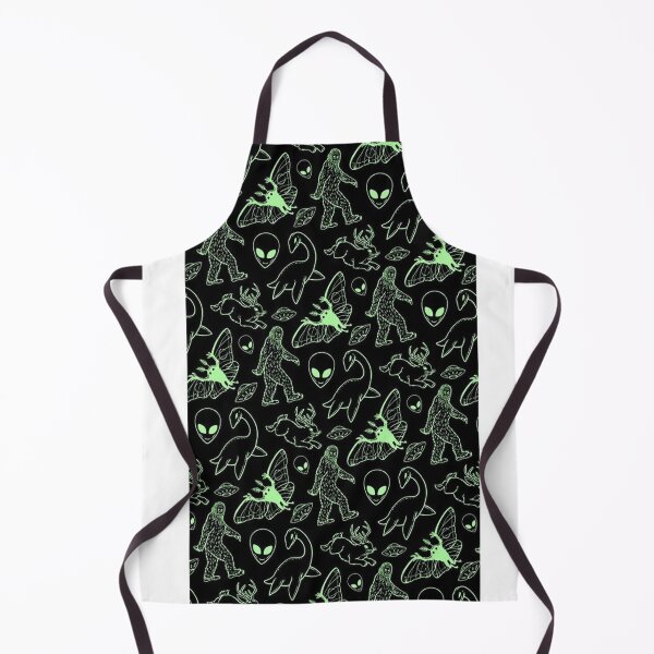 Item preview, Cryptid Pattern (Black Background) 2 designed and sold by JulietteThomas.