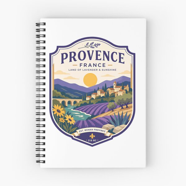 Item preview, Provence France Land Of Lavender & Sunshine Est. Roman Province 218 BC Travel Souvenir designed and sold by Simsimah26Parks.