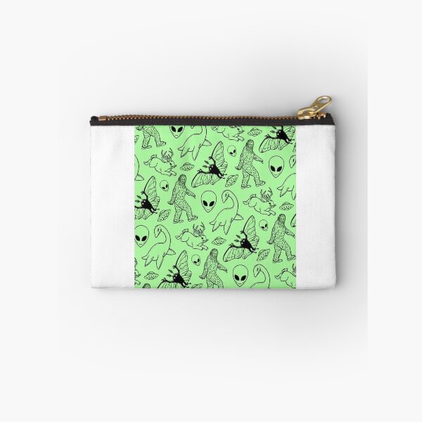 Item preview, My Cryptid Pattern (Green Background) designed and sold by JulietteThomas.