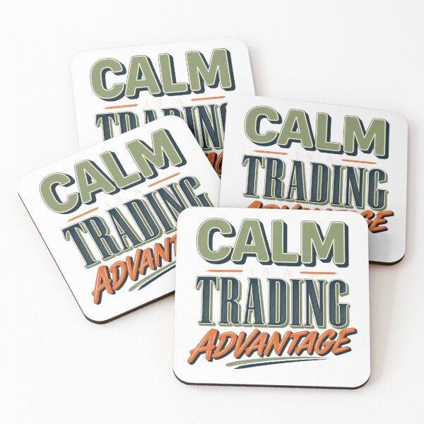 Item preview, Calm Is a Trading Advantage Trader Design designed and sold by VolatilityEdge.
