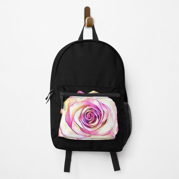 Item preview, Pastel Pink and Cream Stylized Rose Graphic Cutout designed and sold by BalkanBloomArt.