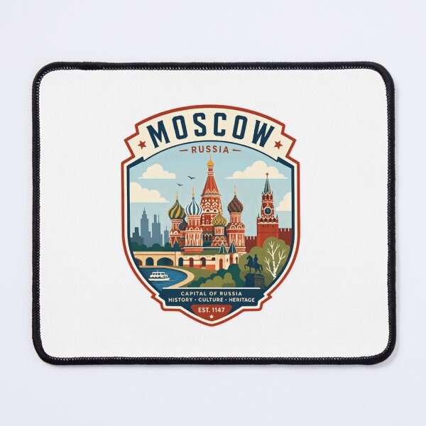 Item preview, Moscow Russia Capital Of Russia History Culture Heritage Est 1147 Travel Souvenir designed and sold by Simsimah26Parks.