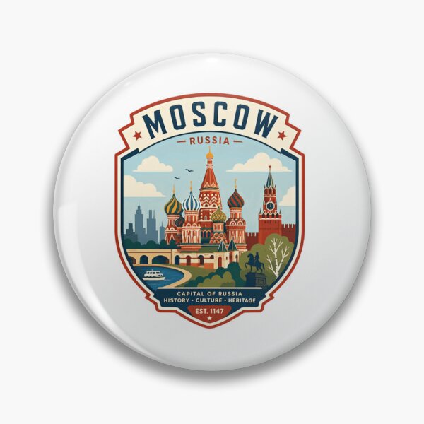 Item preview, Moscow Russia Capital Of Russia History Culture Heritage Est 1147 Travel Souvenir designed and sold by Simsimah26Parks.