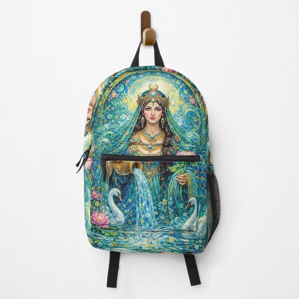 Item preview, Anahita Painting – Persian Goddess of Water and Fertility designed and sold by GalleryKauffeld.