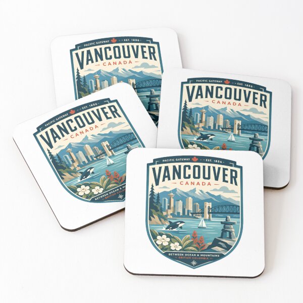 Item preview, Vancouver Canada Pacific Gateway British Columbia Travel Souvenir designed and sold by Simsimah26Parks.