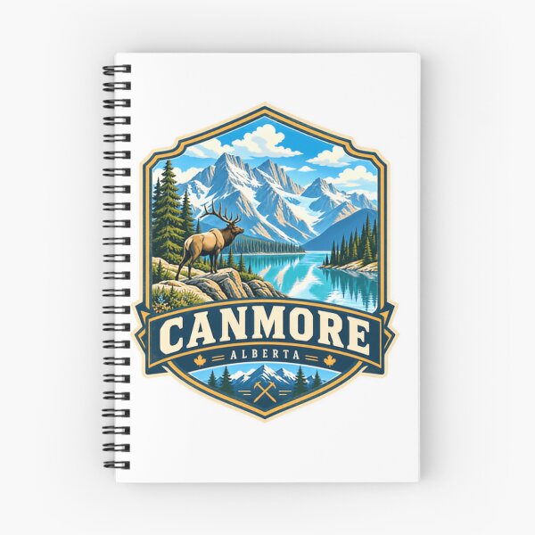 Item preview, Canmore Alberta Canadian Rockies Travel Souvenir Mountain Town designed and sold by Simsimah26Parks.