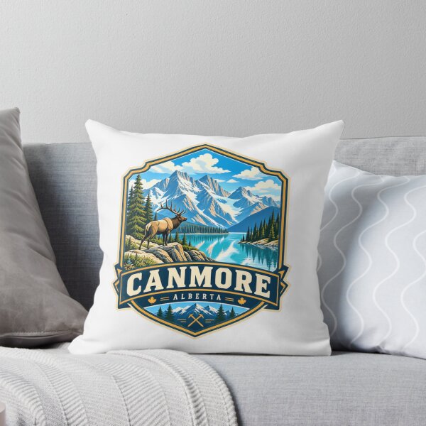 Item preview, Canmore Alberta Canadian Rockies Travel Souvenir Mountain Town designed and sold by Simsimah26Parks.