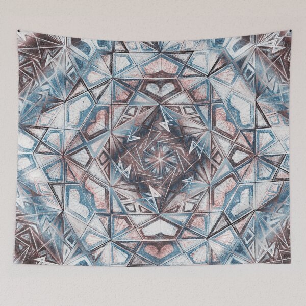 Item preview, Blue Brown Fractal World  designed and sold by Cveti Dinkova.