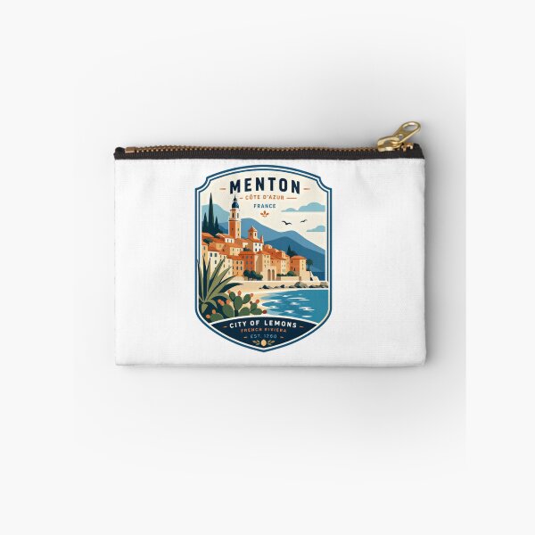 Item preview, Menton Côte D'Azur France City Of Lemons French Riviera Est. 1260 European Travel Souvenir Explorer designed and sold by Simsimah26Parks.