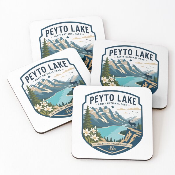 Item preview, Peyto Lake Banff National Park Canadian Rockies Hiker Travel designed and sold by Simsimah26Parks.