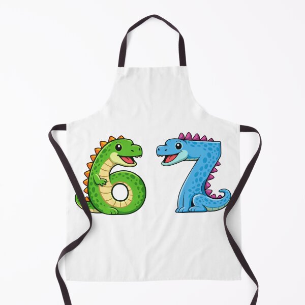 Item preview, Six Seven Dragons - Funny 67 Meme Dragon Design designed and sold by yodaddydesigns.