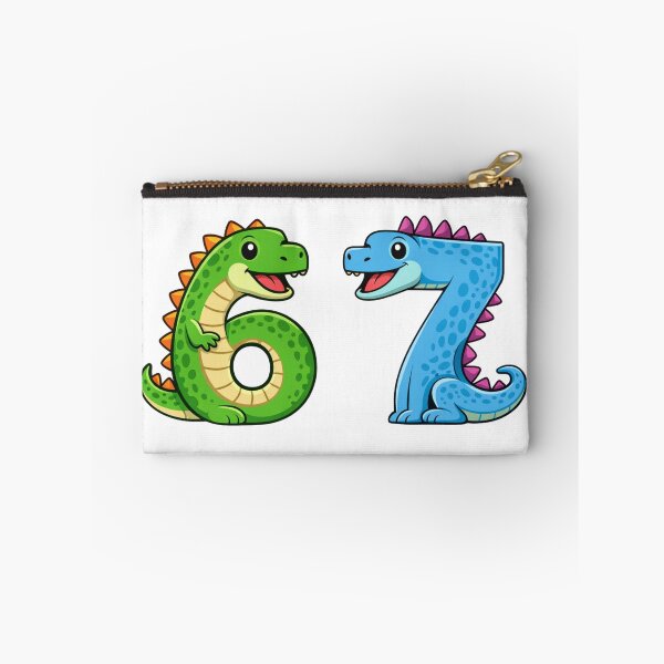 Item preview, Six Seven Dragons - Funny 67 Meme Dragon Design designed and sold by yodaddydesigns.