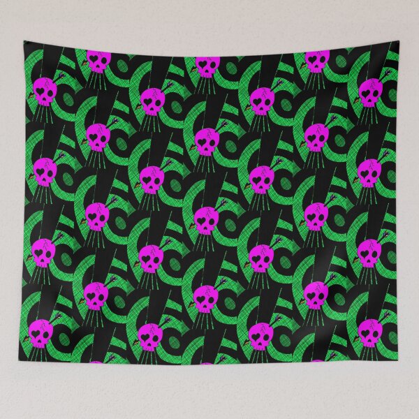 Item preview, Pink skull with arrow designed and sold by Crowsdance.