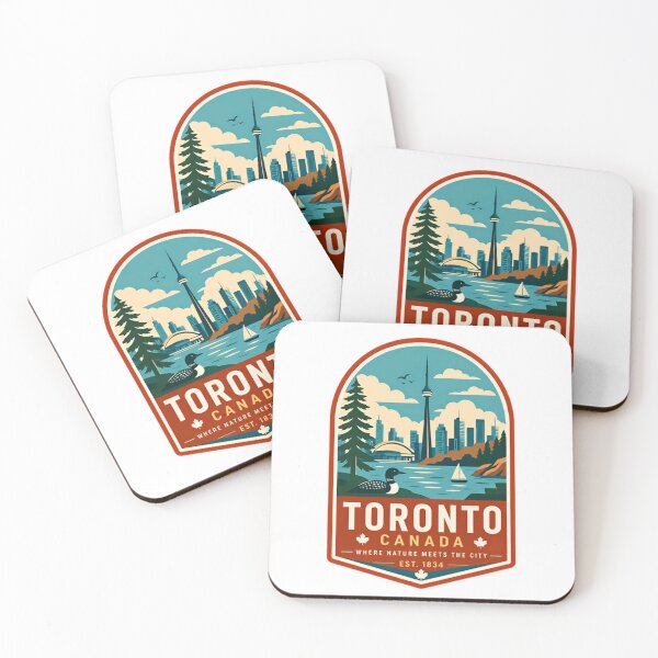 Item preview, Toronto Canada Where Nature Meets The City Est. 1834 Canadian Travel Souvenir designed and sold by Simsimah26Parks.