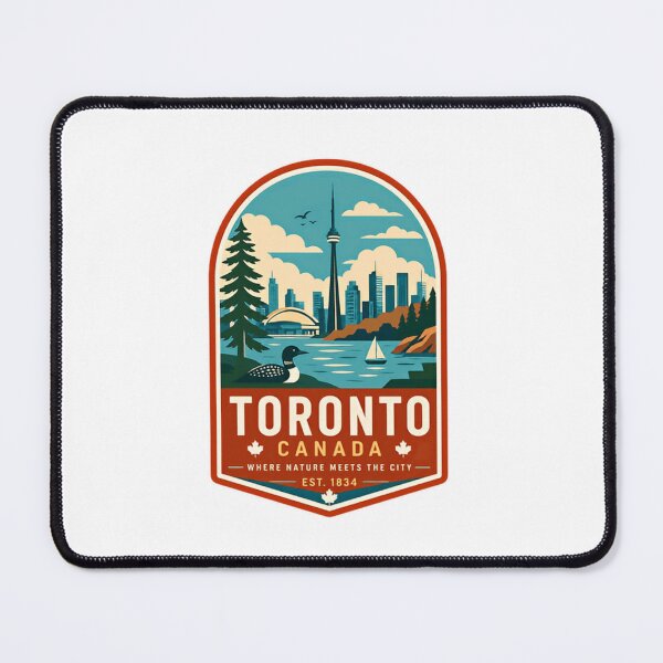 Item preview, Toronto Canada Where Nature Meets The City Est. 1834 Canadian Travel Souvenir designed and sold by Simsimah26Parks.