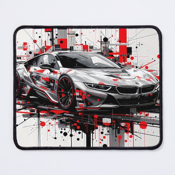 Item preview, Red Pulse - Coche deportivo arquitectónico designed and sold by ZykeArt.