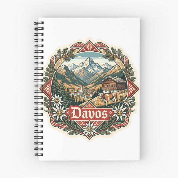 Item preview, Davos, Switzerland, Mountains designed and sold by M4nulas.