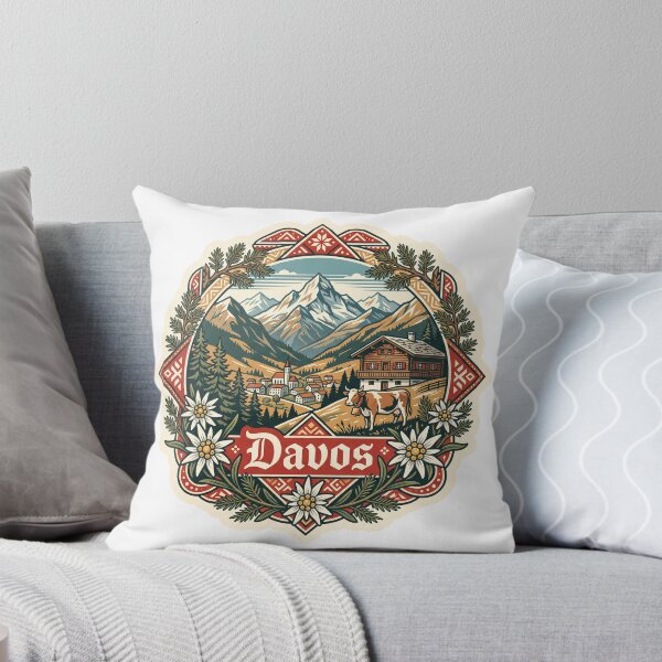 Item preview, Davos, Switzerland, Mountains designed and sold by M4nulas.