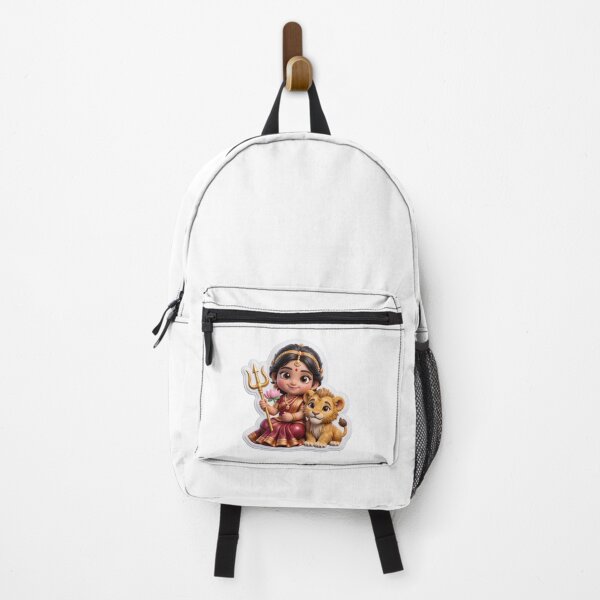 Item preview, 3D Goddess Durga Baby Sticker - Navratri Strength designed and sold by scale-sdenae.