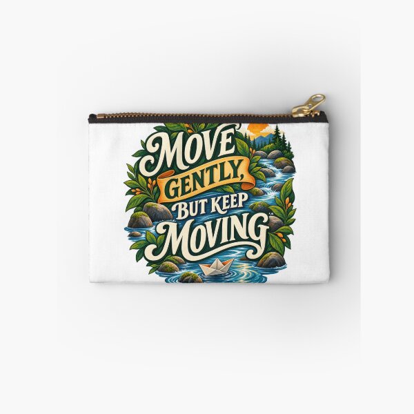 Item preview, Move Gently but Keep Moving designed and sold by Mosslume Studio.