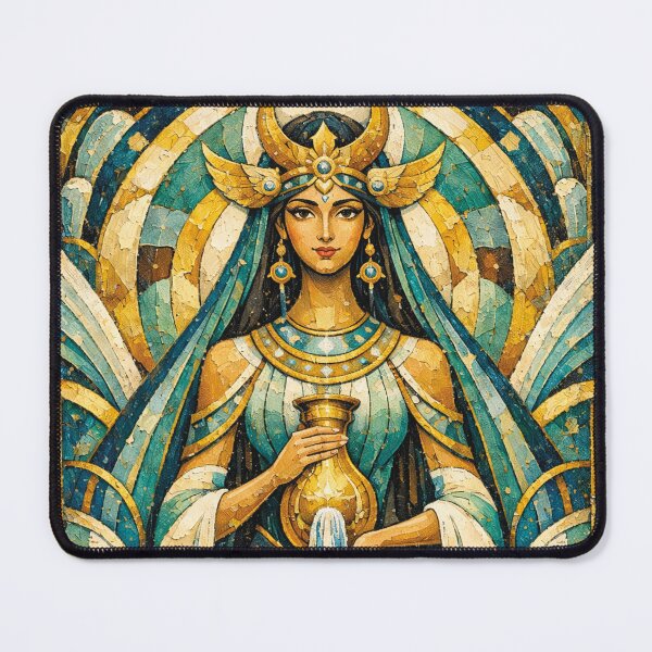 Item preview, Anahita illustration – Persian Goddess of Water, Fertility & Beauty designed and sold by GalleryKauffeld.