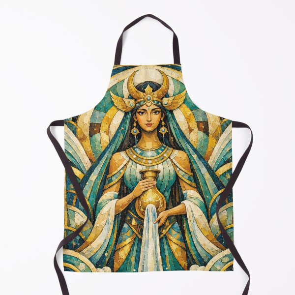 Item preview, Anahita illustration – Persian Goddess of Water, Fertility & Beauty designed and sold by GalleryKauffeld.