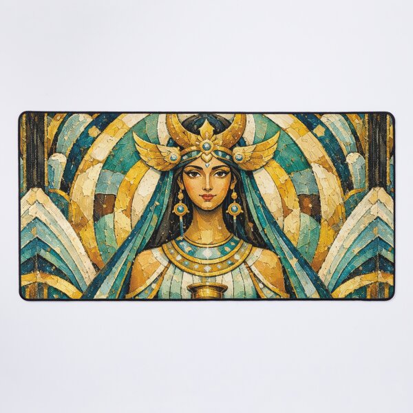 Item preview, Anahita illustration – Persian Goddess of Water, Fertility & Beauty designed and sold by GalleryKauffeld.